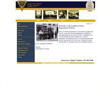 Tablet Screenshot of lyndhurstpolice.com